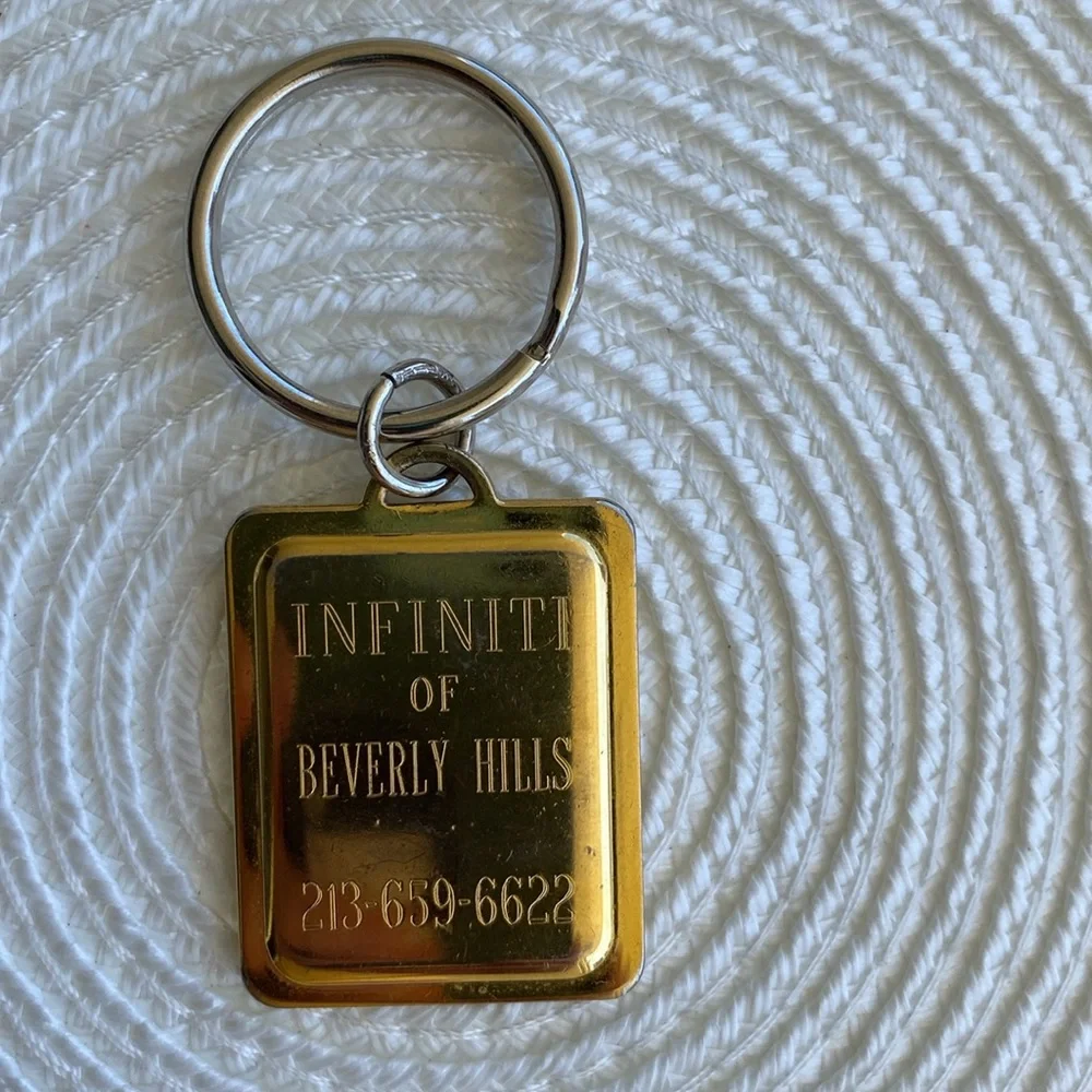 INFINITI of Beverly Hills Vintage Logo Keychain